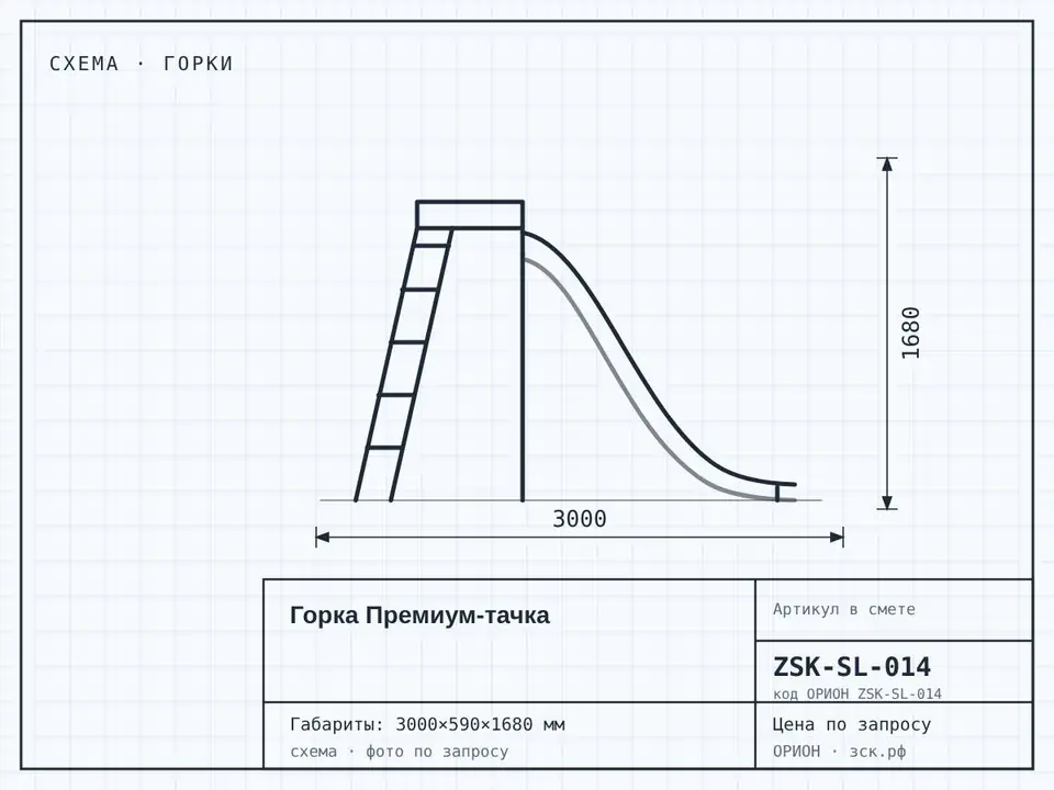Горка Премиум-тачка